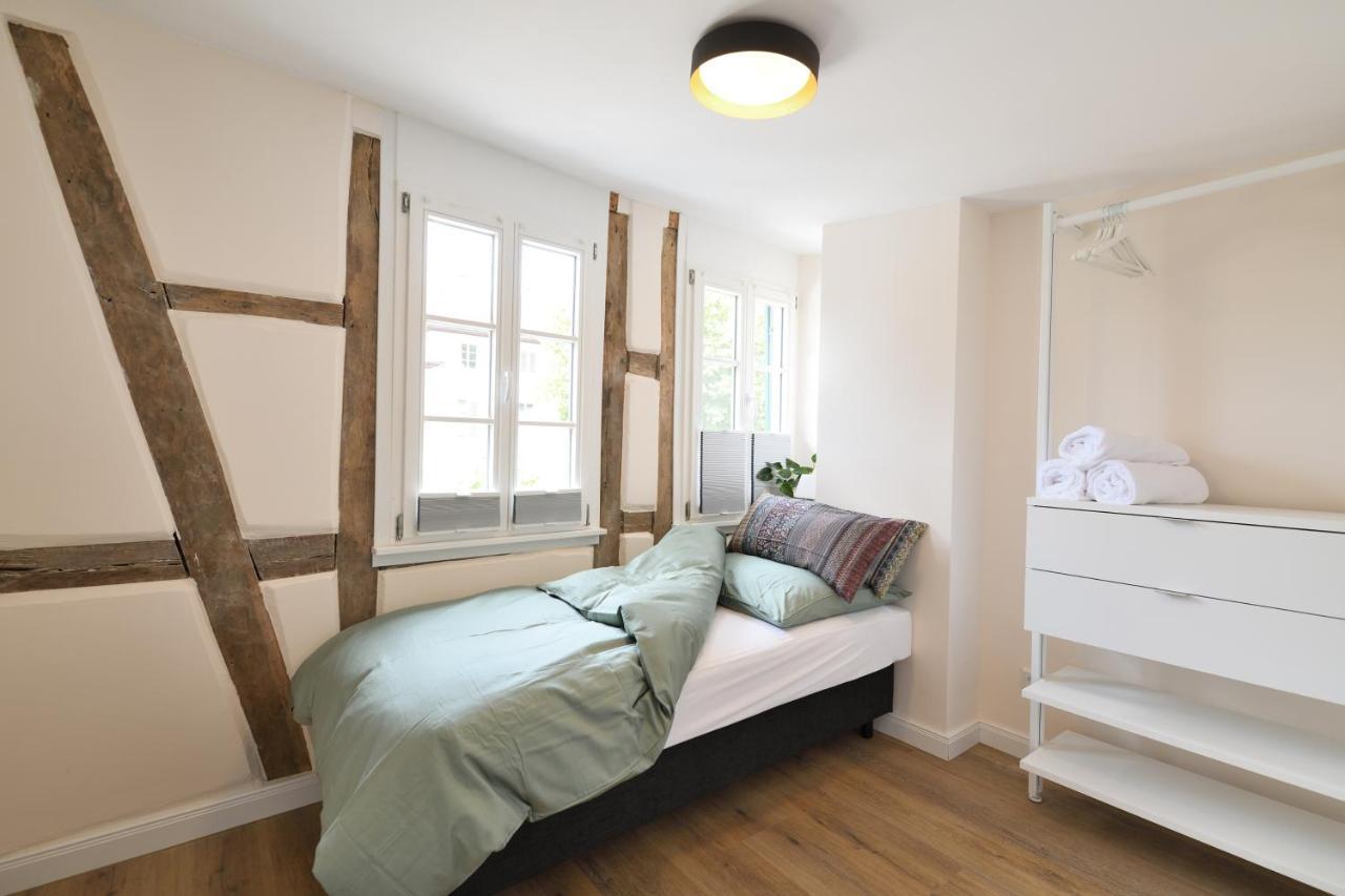 Das Schiefe Haus- Wohnung "Nibelungen" Heppenheim  Zewnętrze zdjęcie