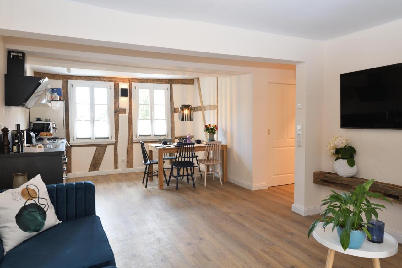 Das Schiefe Haus- Wohnung "Nibelungen" Heppenheim  Zewnętrze zdjęcie