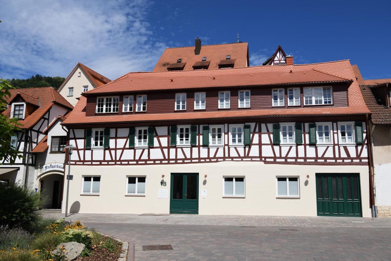 Das Schiefe Haus- Wohnung "Nibelungen" Heppenheim  Zewnętrze zdjęcie
